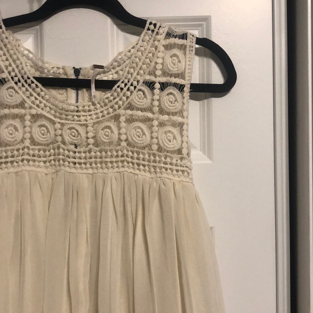 Open back free people dress